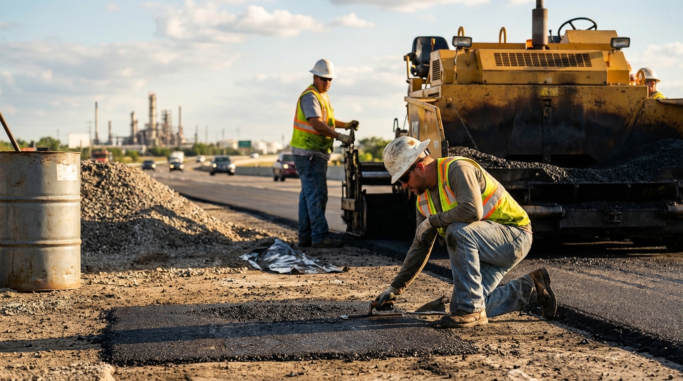 Aussi appelé asphalte : tout savoir sur ce matériau