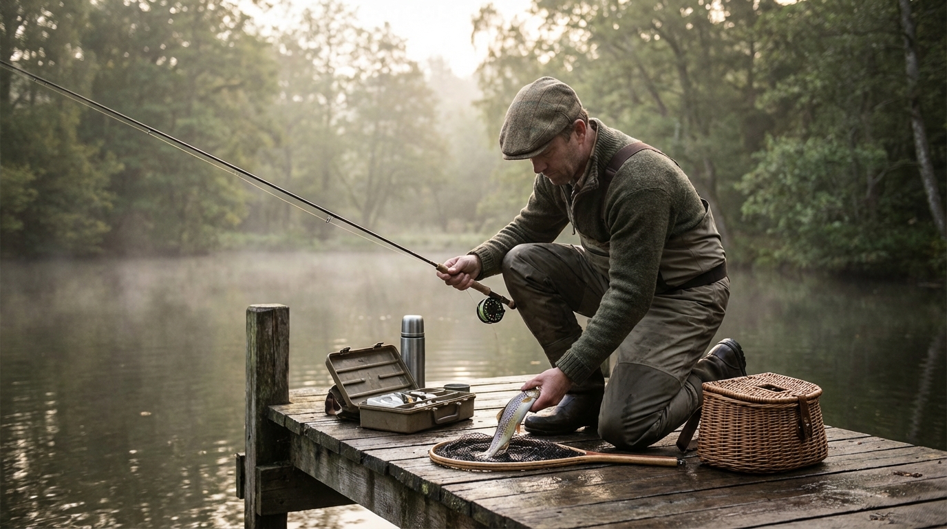 Comment pêcher la truite en étang : guide complet