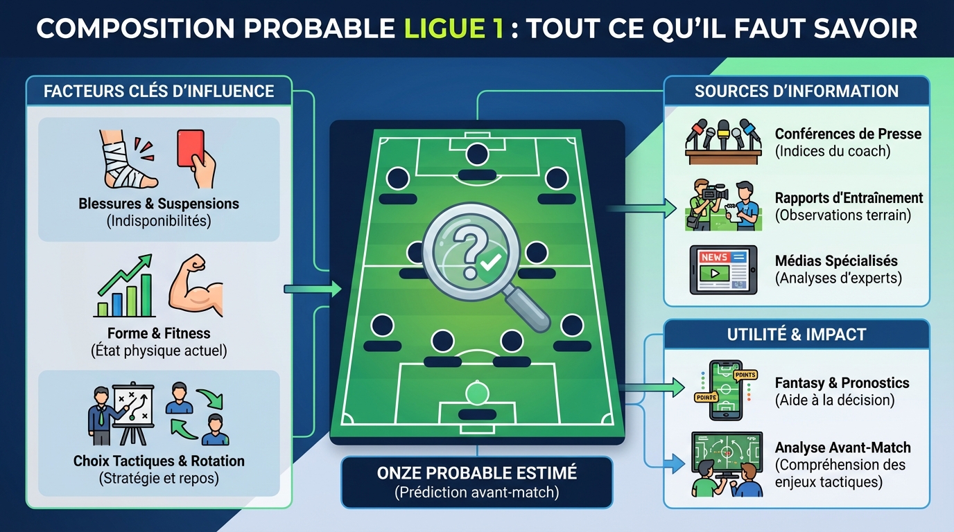 Importance des compositions probables