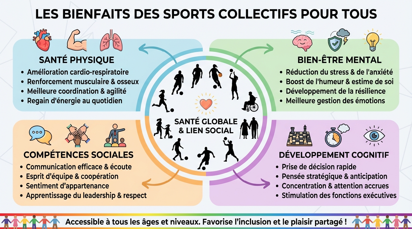 Comment choisir un sport collectif ?