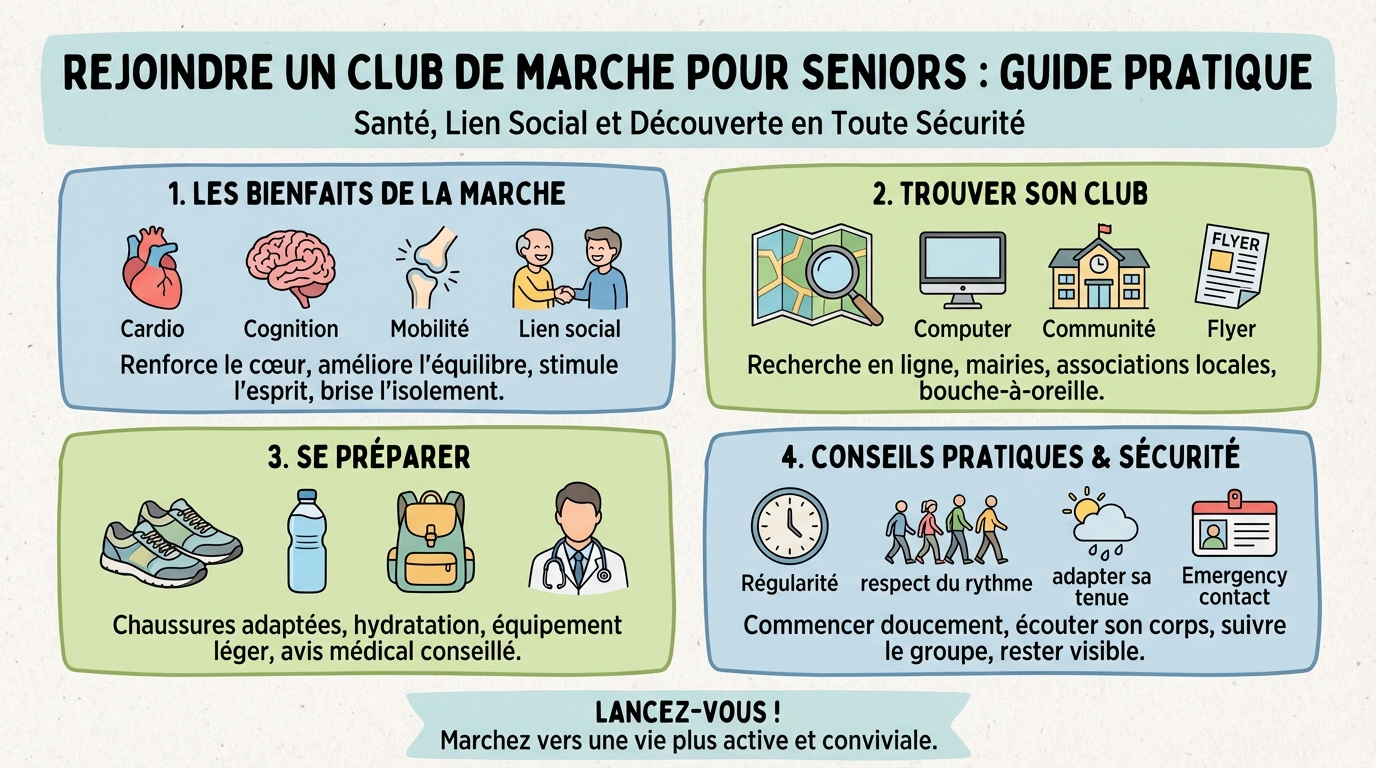 Les bienfaits de la marche pour les seniors