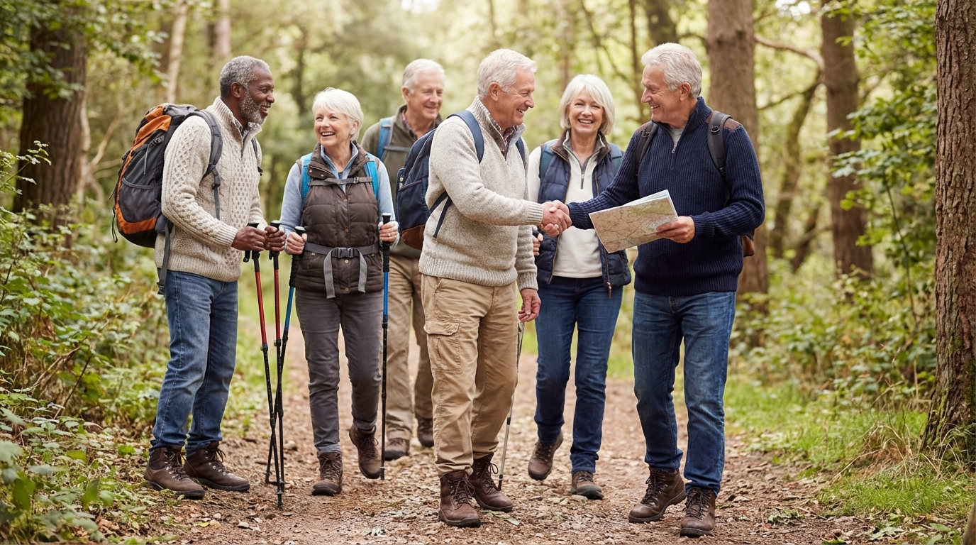 Rejoindre un club de marche pour seniors : un guide pratique