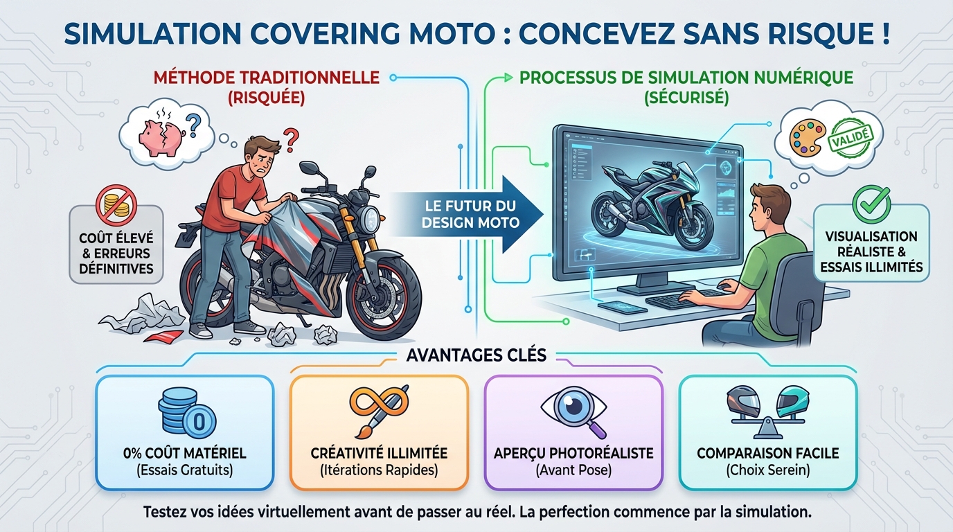 Simulation covering moto : réalisez vos designs sans risque 1 Les meilleurs outils de simulation