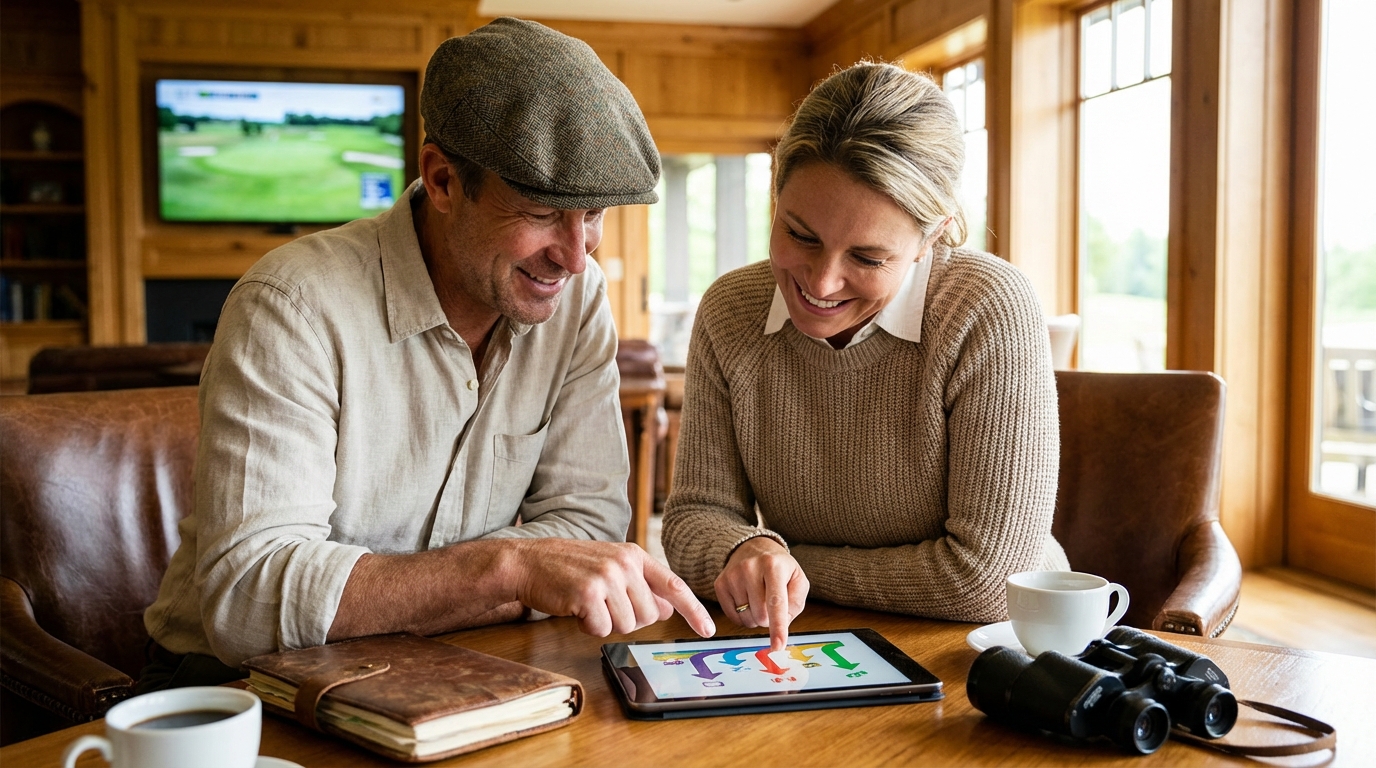 Suivez les résultats de golf en direct facilement