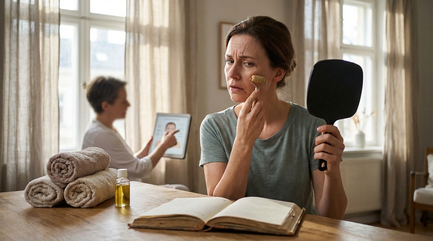 Yoga du visage : dangers à connaître avant de se lancer