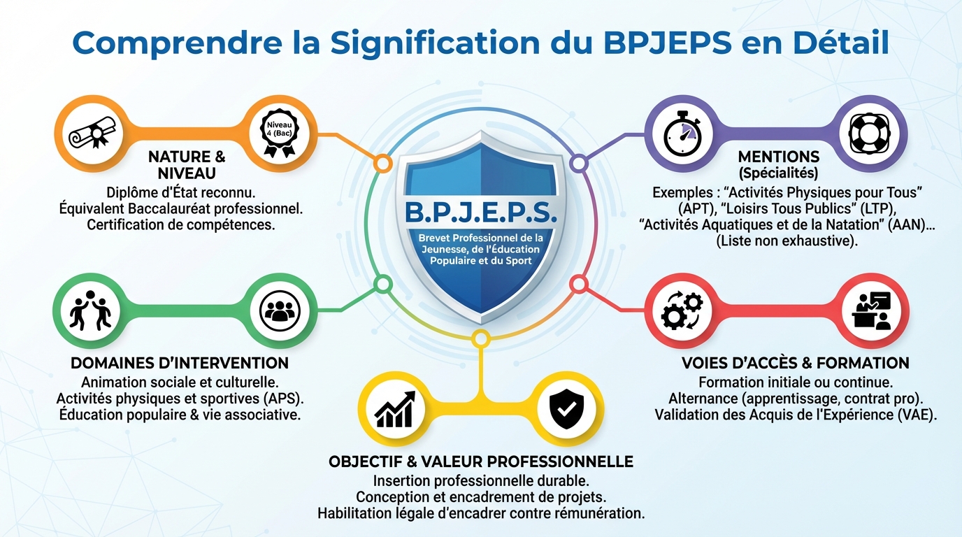 Importance du BPJEPS