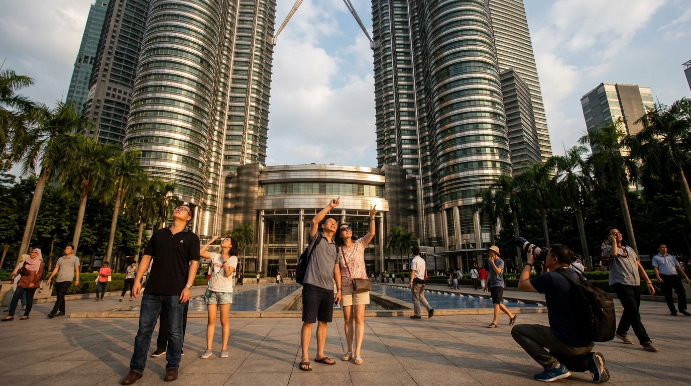 Découvrez la hauteur impressionnante des tours petronas