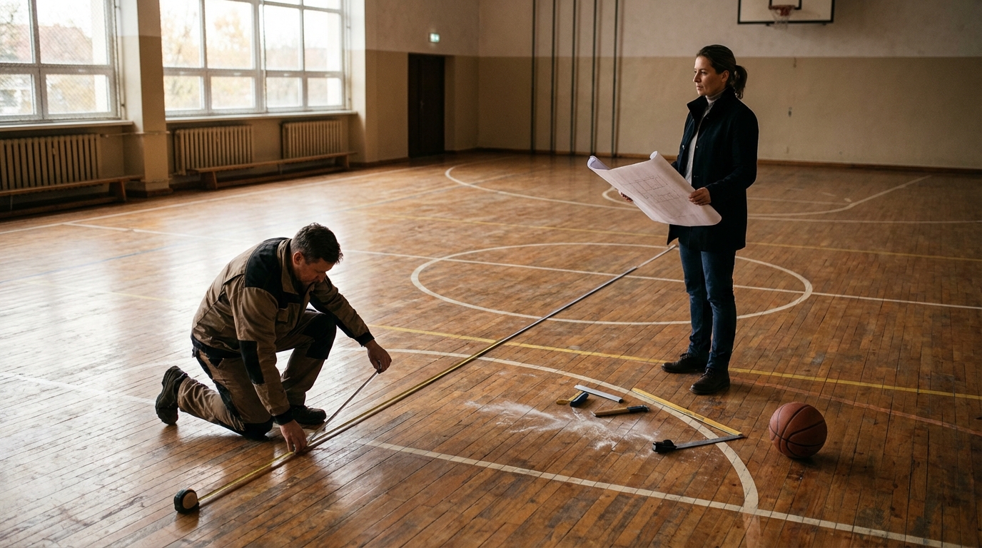 Dimensions idéales d'un terrain de basketball