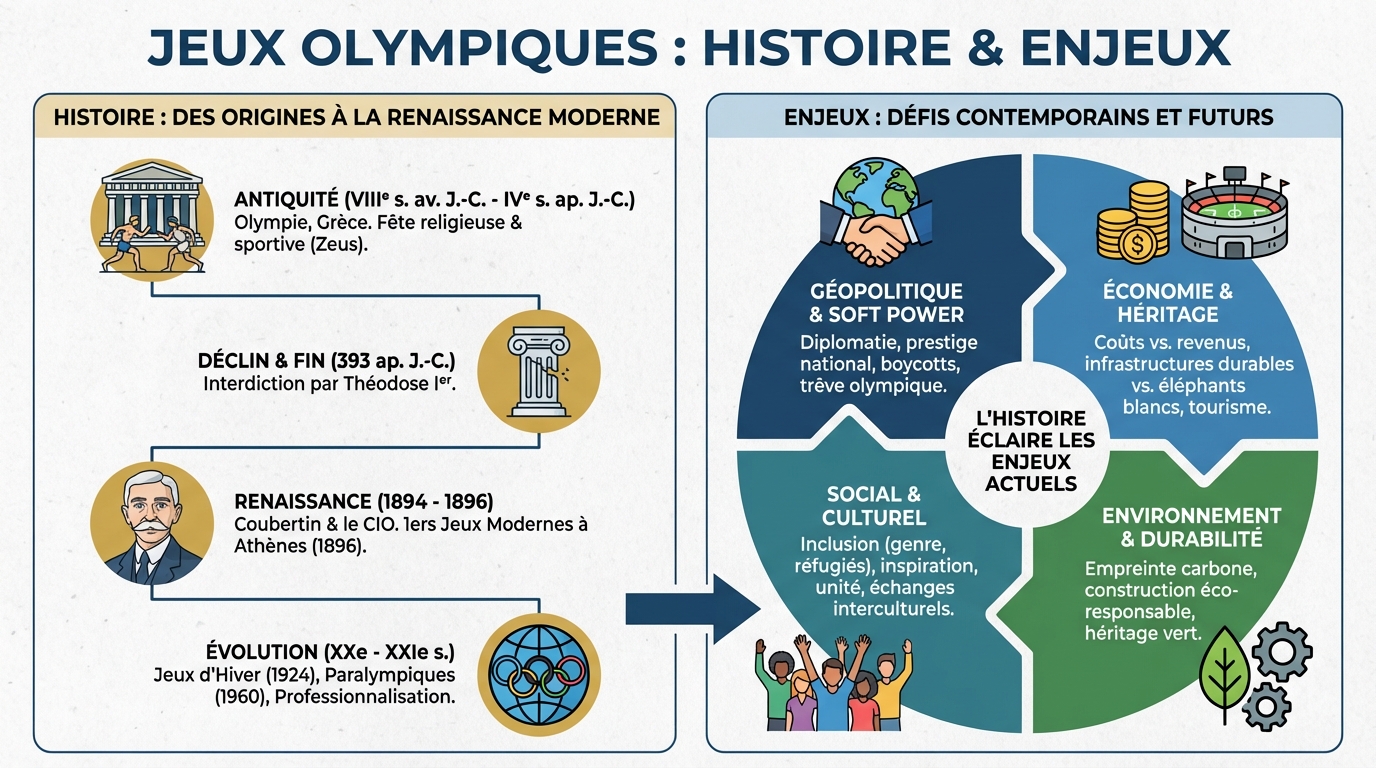 Les enjeux des jeux olympiques