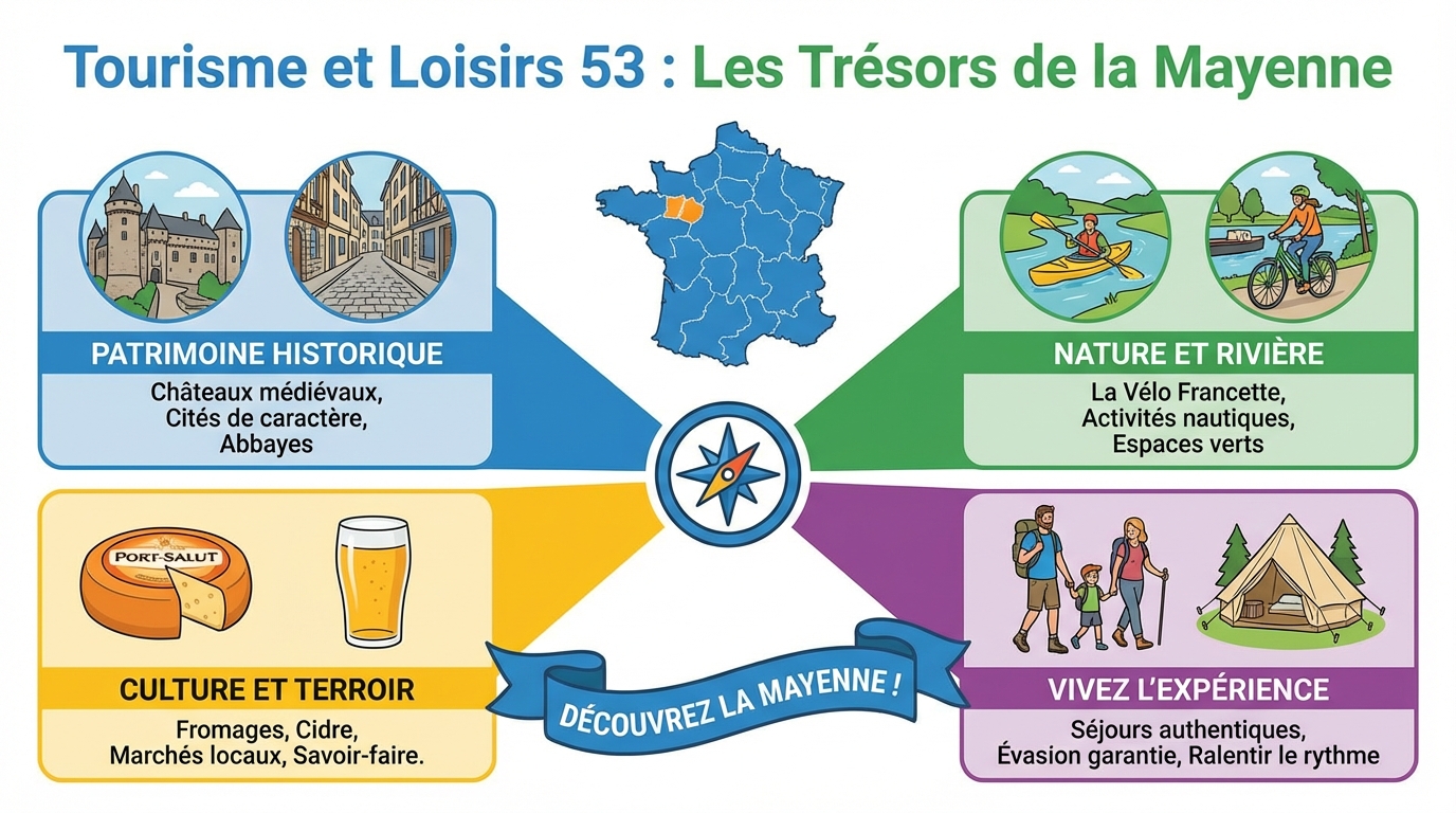 Les meilleures activités à faire en Mayenne